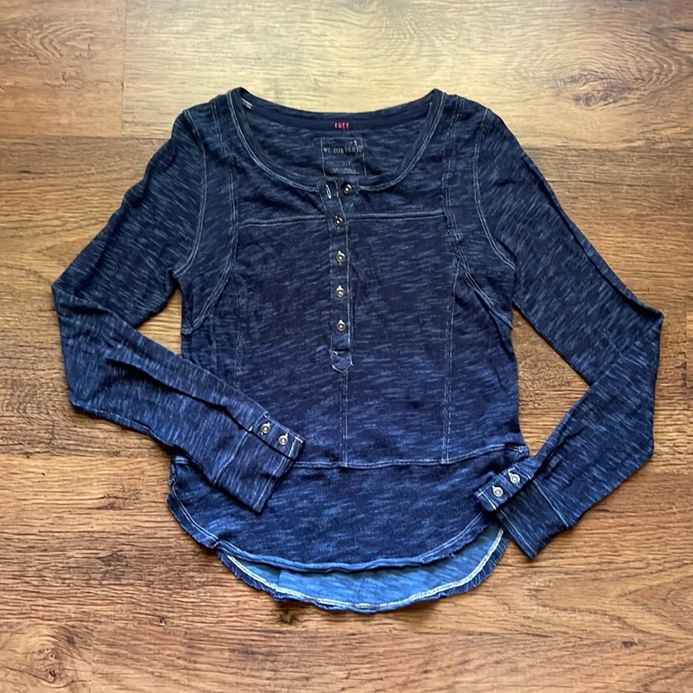 Free People long sleeve henley